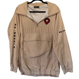 Represent “Here Is Holy” Half-Zip Anorak‎ Windbreaker